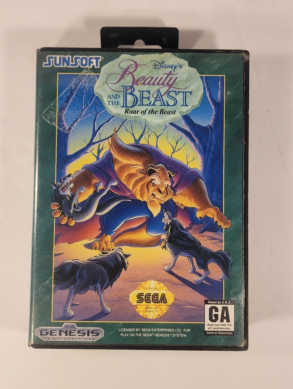 Disney's Beauty and the Beast (Green Cover) - Sega Genesis